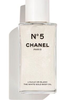 CHANEL N°5 White Gold Shimmer Body Oil
